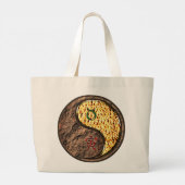 Grand Tote Bag Taureau & Tigre de Feu (Dos)