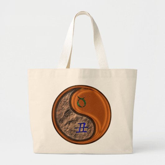 Grand Tote Bag Taurus et boisé (Devant)