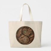 Grand Tote Bag Taurus et lapin terrestre (Dos)