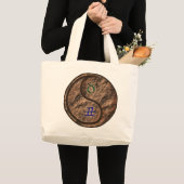 Grand Tote Bag Taurus et Ox de la Terre (Devant (produit))