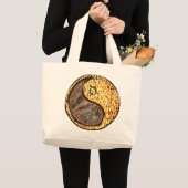 Grand Tote Bag Taurus et serpent à feu (Devant (produit))