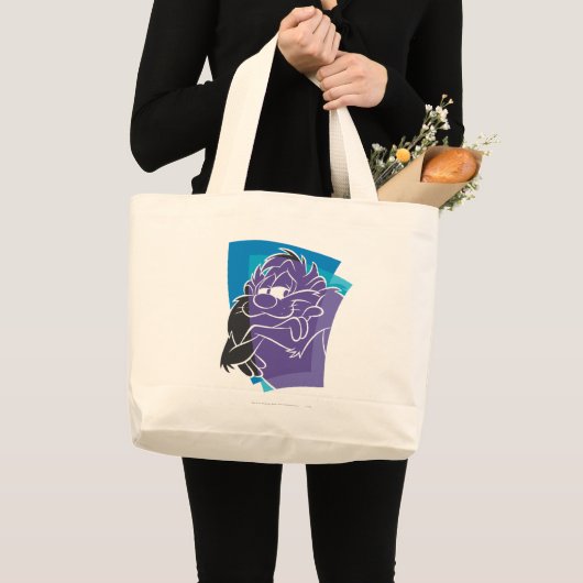 Grand Tote Bag TAZ™ Smug (Devant (produit))