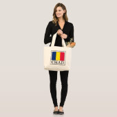 Grand Tote Bag Tchad (Devant (modèle))