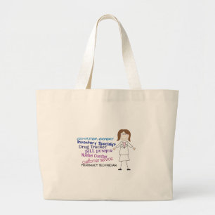 Grand Tote Bag Technicien en pharmacie