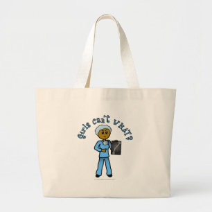 Grand Tote Bag Technologue en radioscopie féminine noire