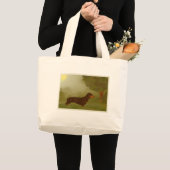 Grand Tote Bag Teckel (Devant (produit))