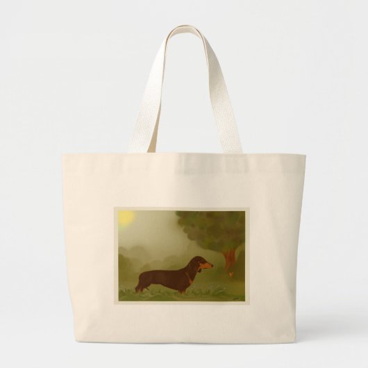 Grand Tote Bag Teckel (Devant)