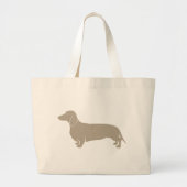 Grand Tote Bag Teckel - conceptions astucieuses originales de (Devant)