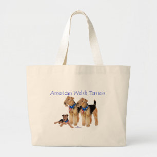 Grand Tote Bag Teckels gallois américains