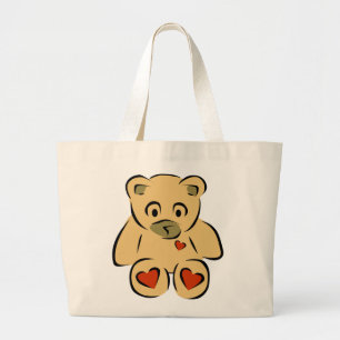 Grand Tote Bag Teddy Bear