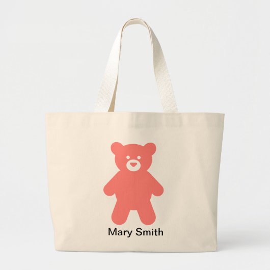 Grand Tote Bag Teddy Bear (Devant)