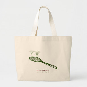 Grand Tote Bag tennis et martinis