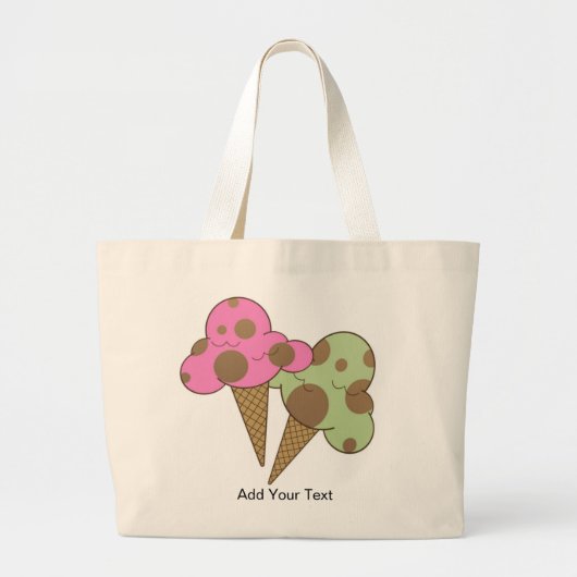 Grand Tote Bag Tentations douces (Devant)