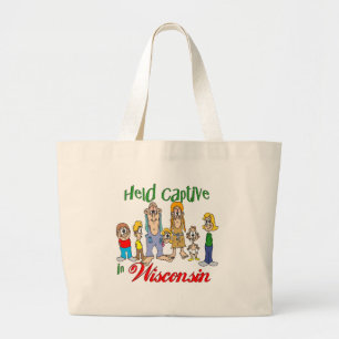 Grand Tote Bag Tenu captif dans le Wisconsin