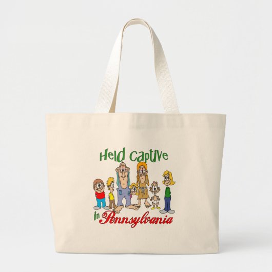 Grand Tote Bag Tenu captif en Pennsylvanie (Devant)