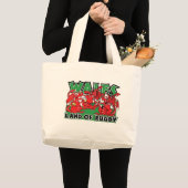Grand Tote Bag Terre du Pays de Galles de rugby (Devant (produit))