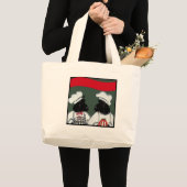 Grand Tote Bag Térriers Écossais (Devant (produit))