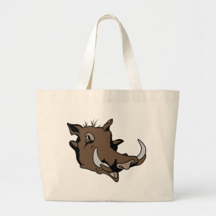 Grand Tote Bag Tête de Warthog