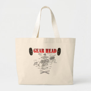 GRAND TOTE BAG TÊTE D'ENFANT