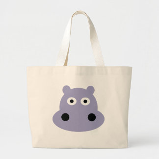 Grand Tote Bag tête hippo