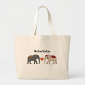 Grand Tote Bag Thailand Culture (Devant)