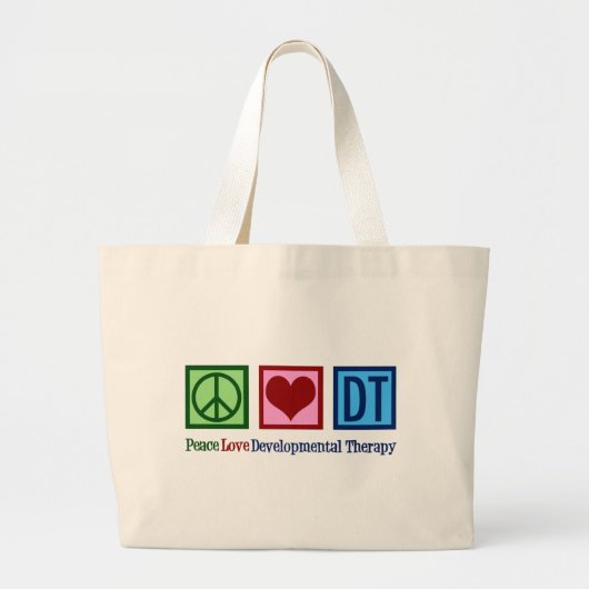 Grand Tote Bag Thérapie du développement (Devant)