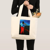 Grand Tote Bag Ti-Jean le violoniste 2008 (Devant (produit))