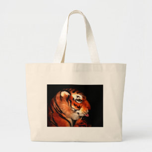 Grand Tote Bag Tigre 1 A, Jumbo Fourre-tout