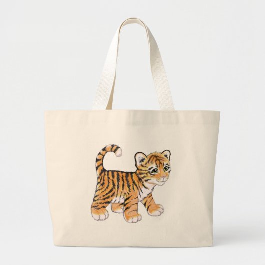 Grand Tote Bag Tigre CUB (Devant)