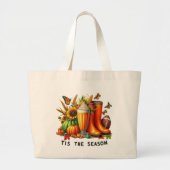 Grand Tote Bag Tis the Season (Devant)