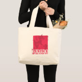Grand Tote Bag Tom et Jerry Justice The Hard Way (Devant (produit))