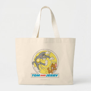 Grand Tote Bag Tom et Jerry Soccer (Football) 8