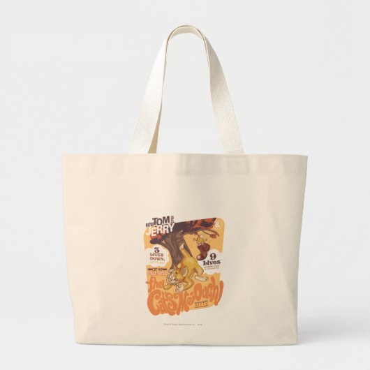 Grand Tote Bag Tom et Jerry The Cats Me-Ouch (Devant)