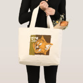 Grand Tote Bag Tom Joyeux Visage (Devant (produit))