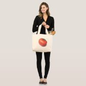 Grand Tote Bag Tomato rouge (Devant (modèle))