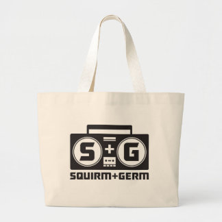 Grand Tote Bag Tortillement et emballages de germe
