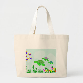 Grand Tote Bag Tortues de mer