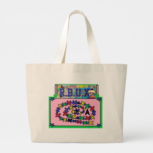 GRAND TOTE BAG TOTE R.B.U.X. UNIQUEX HANDBAG (Dos)