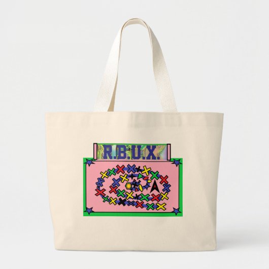 GRAND TOTE BAG TOTE R.B.U.X. UNIQUEX HANDBAG (Devant)