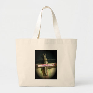 Grand Tote Bag Toujours Aimer Inspirational Rabbit Art Design d'i