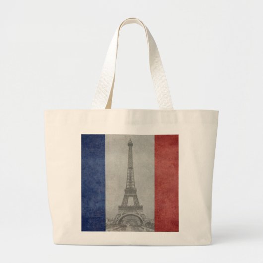Grand Tote Bag Tour Eiffel, Paris France (Devant)