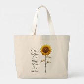 Grand Tote Bag Tournesol (Dos)