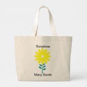 Grand Tote Bag Tournesol (Dos)