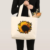 Grand Tote Bag tournesol (Devant (produit))
