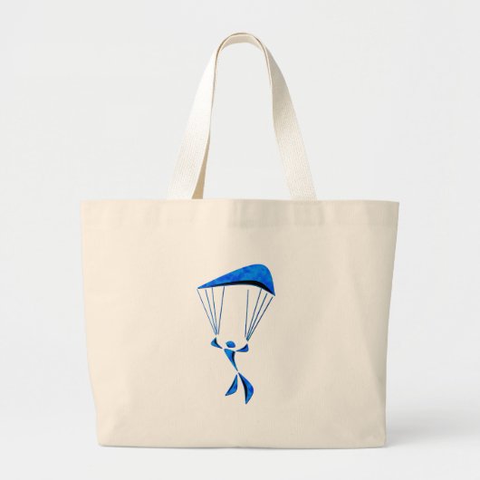 GRAND TOTE BAG TOUT LE PARACHUTISME DE RÉGIONS (Devant)