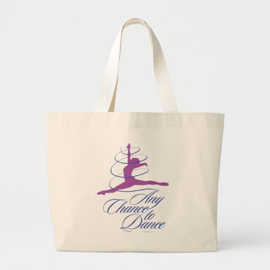 Grand Tote Bag Toute Chance De Danse (Devant)