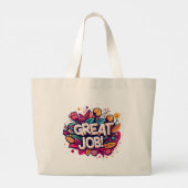 Grand Tote Bag Travail formidable (Dos)