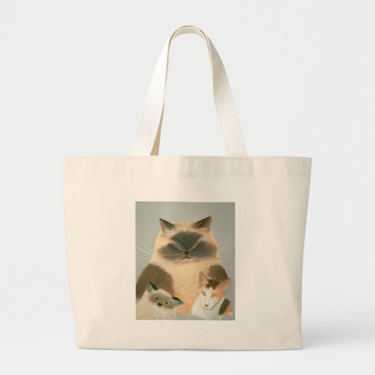 Grand Tote Bag Trois Kool Kats (Devant)