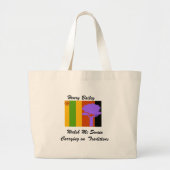Grand Tote Bag tshirt1, Walsh Mc SwainCarrying sur des (Devant)