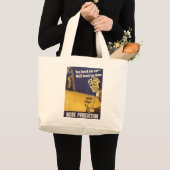 Grand Tote Bag Tu Les Frappes (Devant (produit))